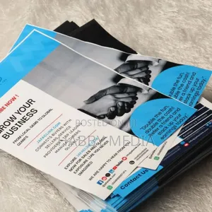 Flyers and Stickers Printing and Designing.