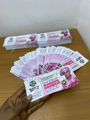 Flyers and Stickers Printing and Designing.