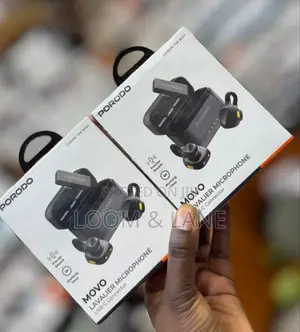 Porodo Movo Lavalier Microphone With a Type-C Connector