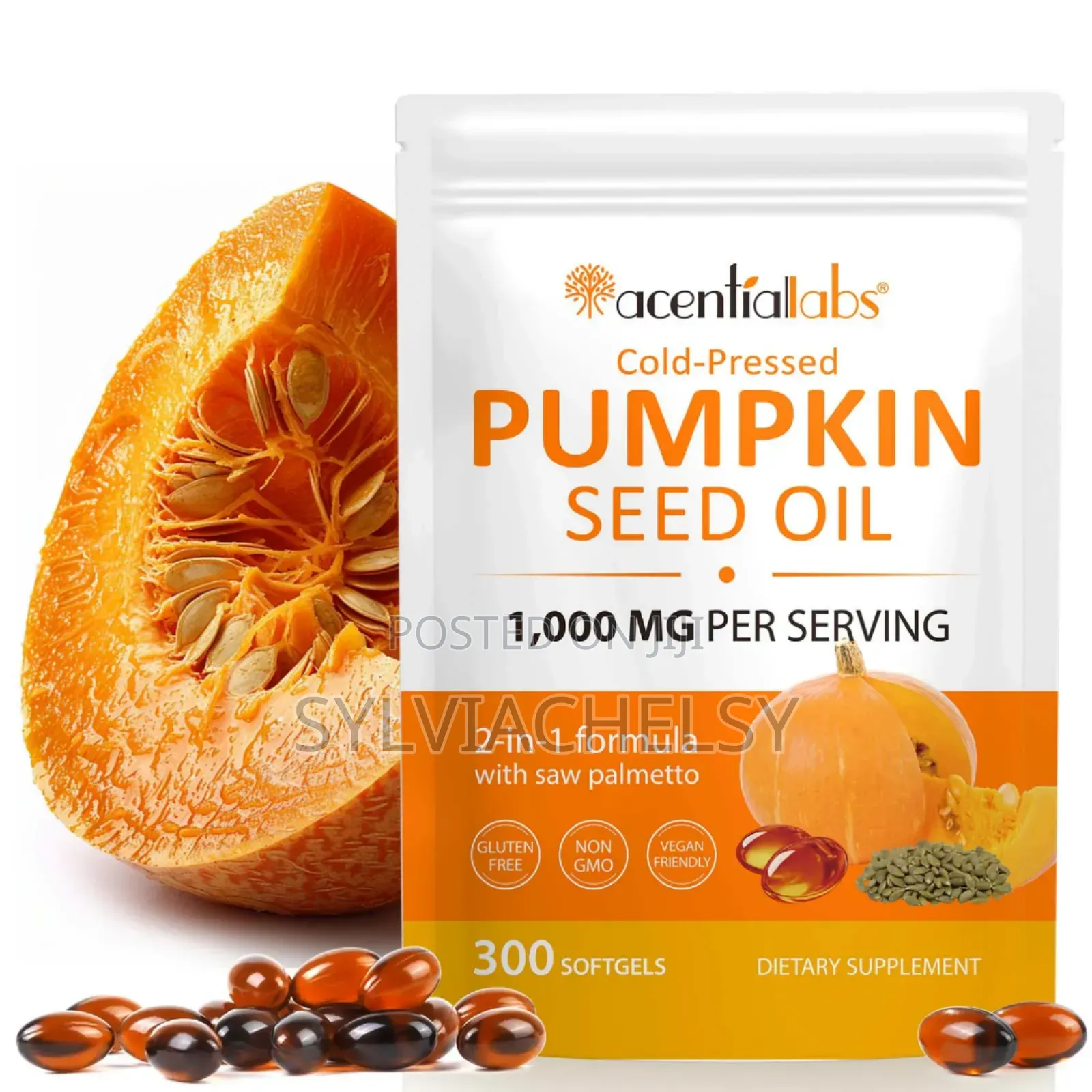 Pumpkn Seed Oil With Saw Palmetto