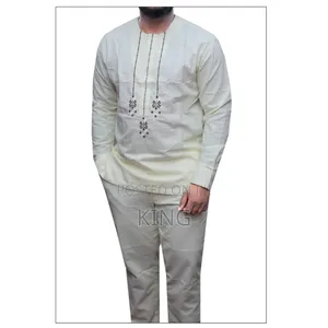Classic African Linen Suit