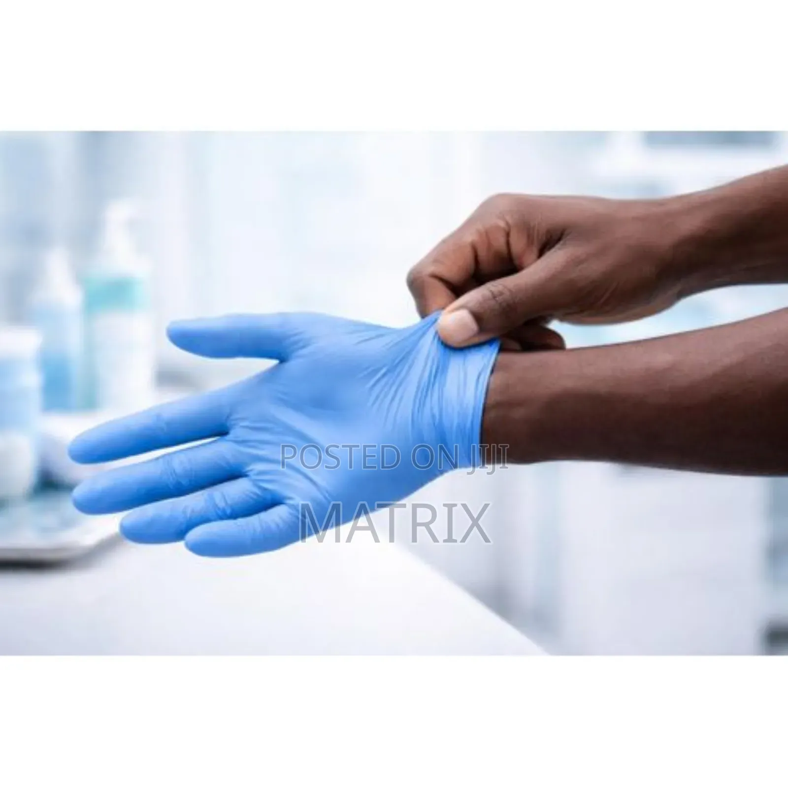 Nutrilac Nitrile Examination Gloves
