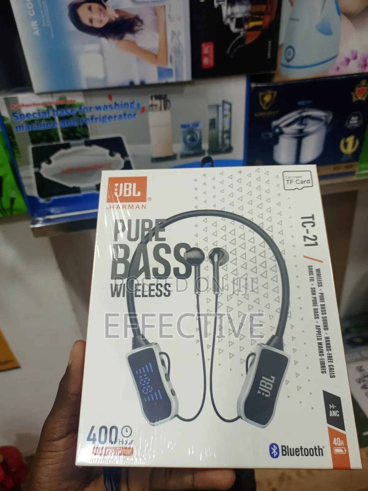 JBL-Branded "Tc-21" Wireless Neckband Headset.