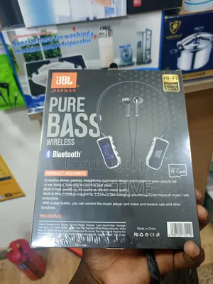 JBL-Branded "Tc-21" Wireless Neckband Headset.