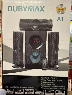 Dubymax A1 3.1ch Multimedia Speaker System