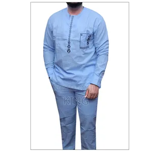 Elegant Cultural Blend Kitengi Suit