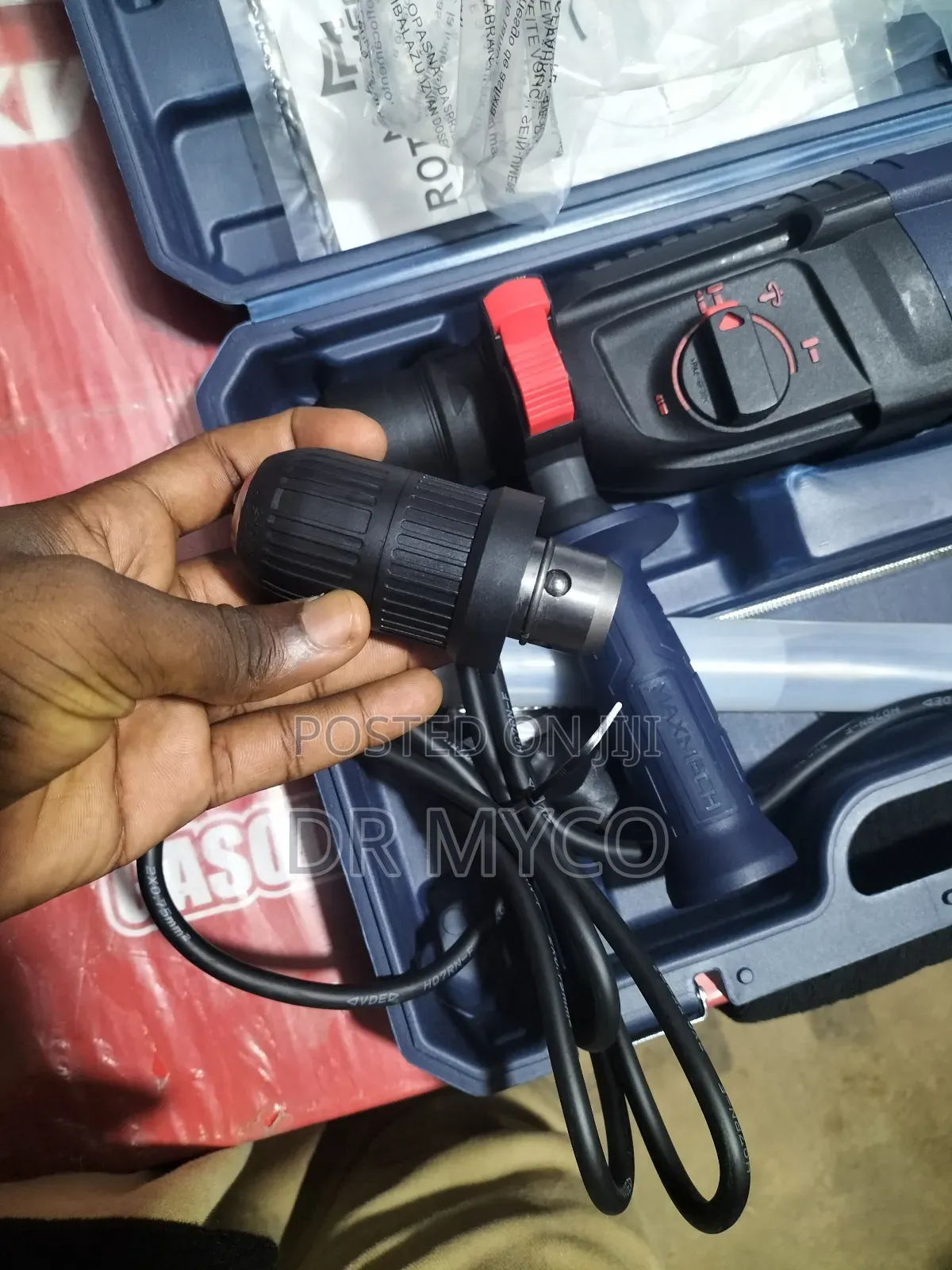 26mm Interchangeable Chuck Rotary Hammer Drill