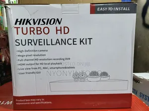 Hik Vision 24hrs Colour 4-Channel Camera Full Kit