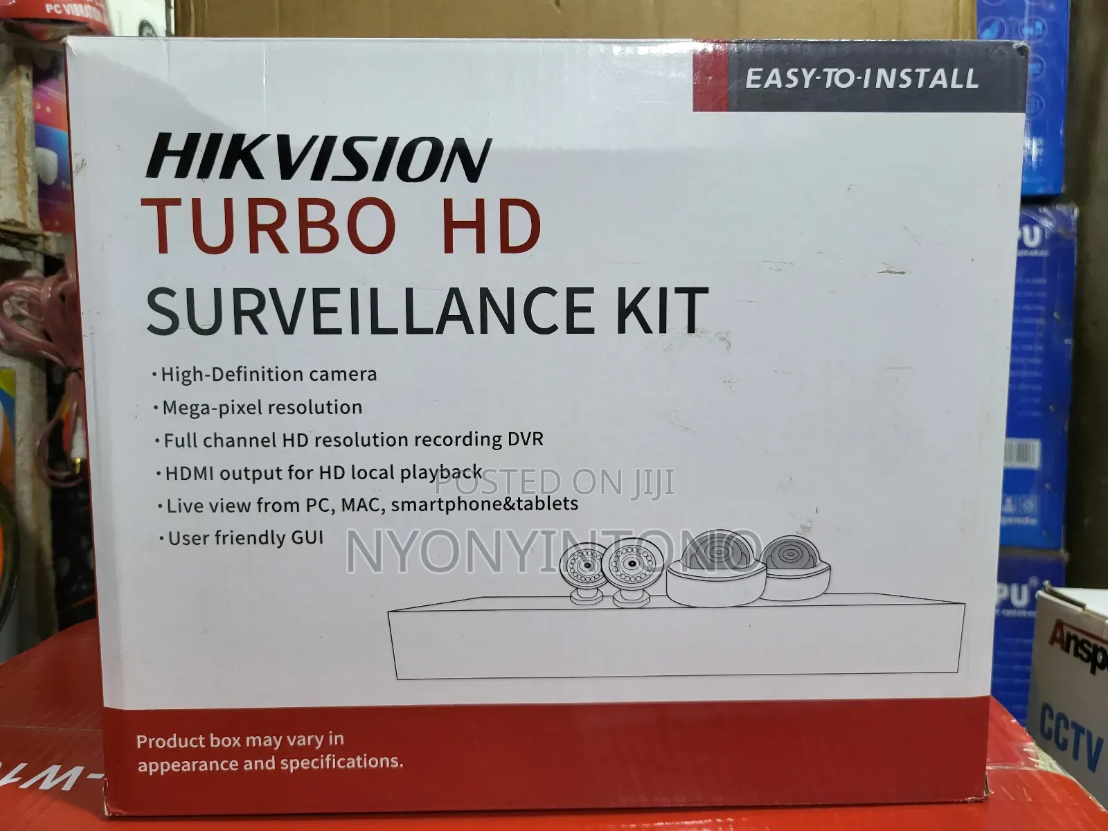 Hik Vision 24hrs Colour 4-Channel Camera Full Kit