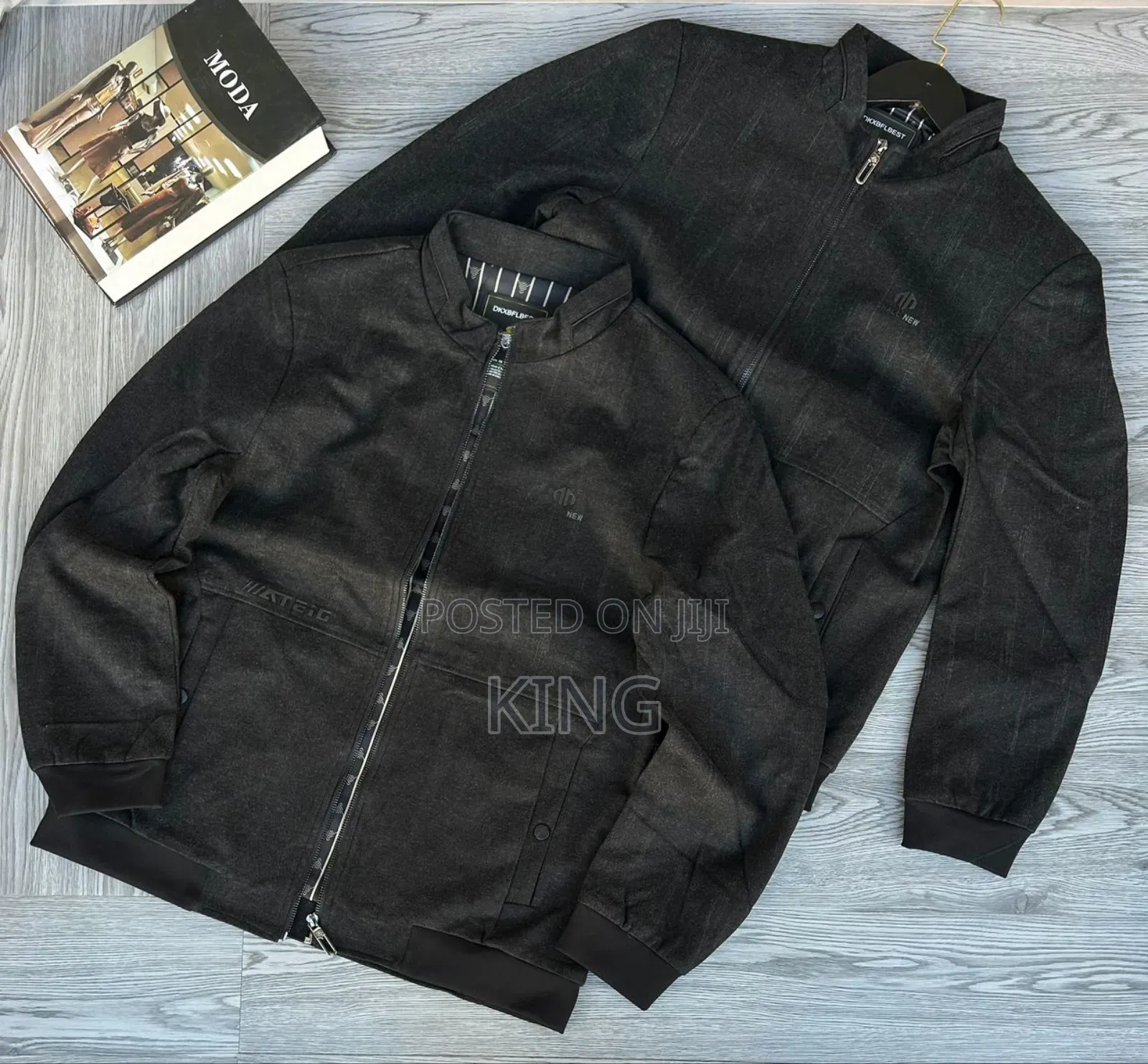 Black Men's Official Jackets