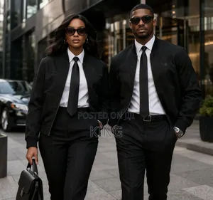 Black Men's Official Jackets