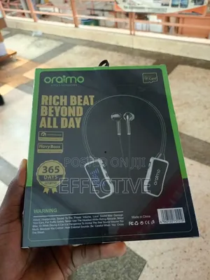 Oraimo Tc-21 Is a Wireless Neck Headset.