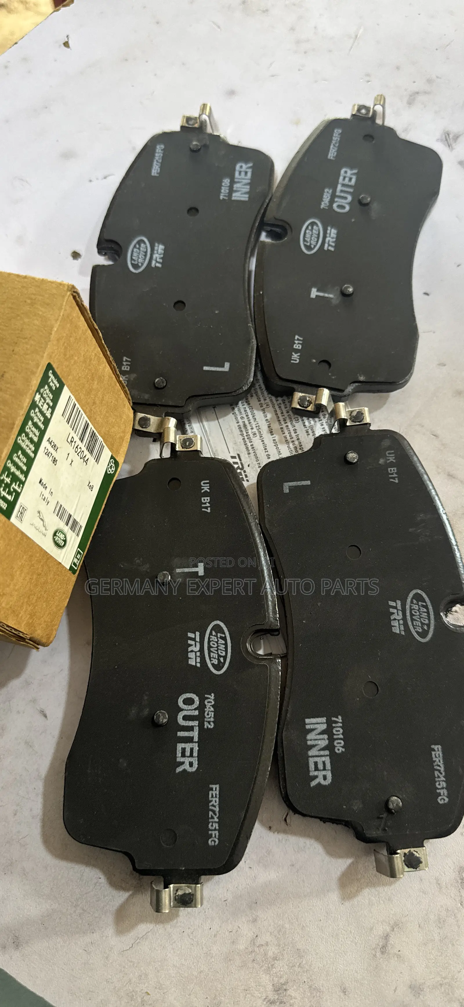 Front Brake Pads
