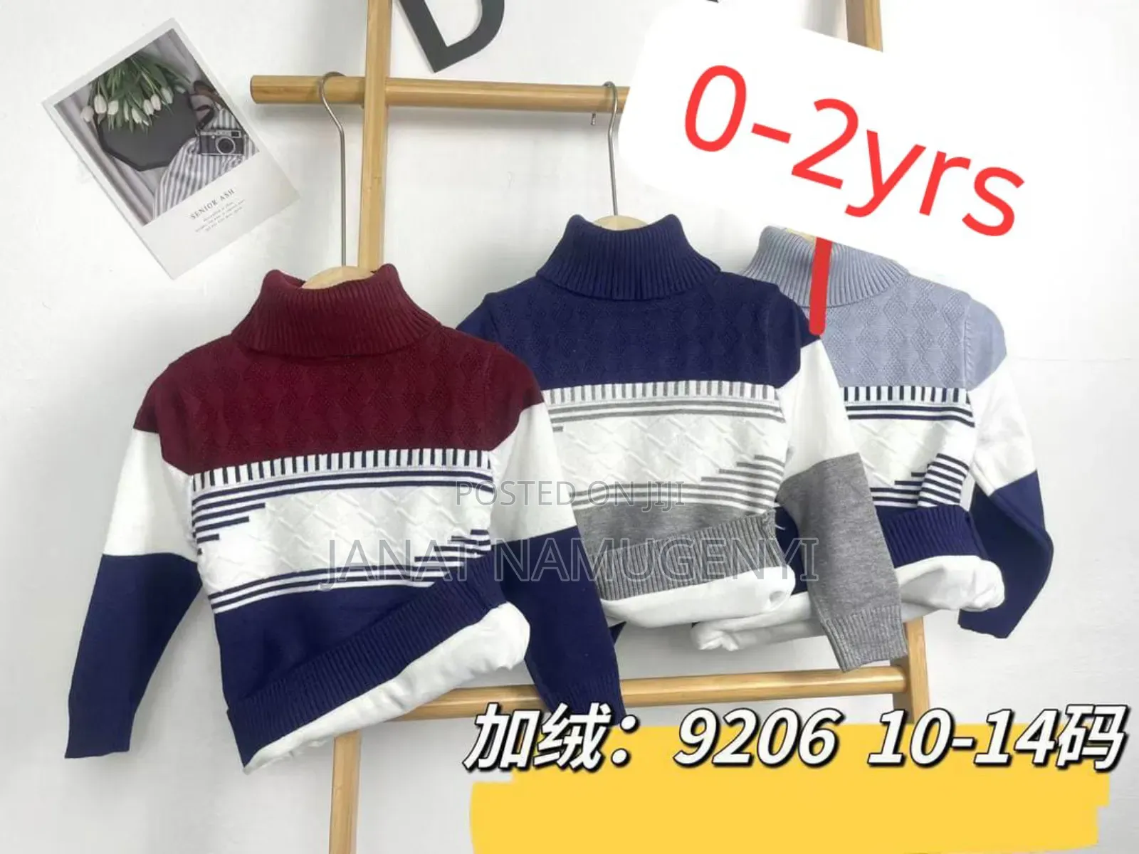 Childrens Pull Neck Sweaters