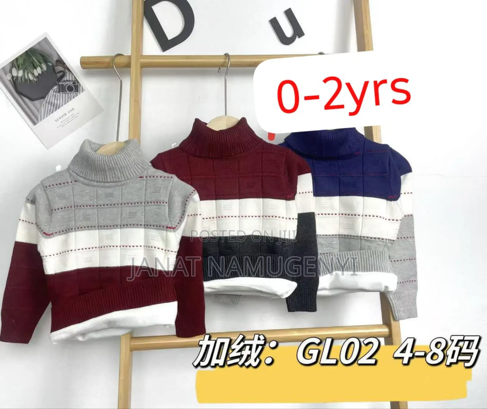 Childrens Pull Neck Sweaters