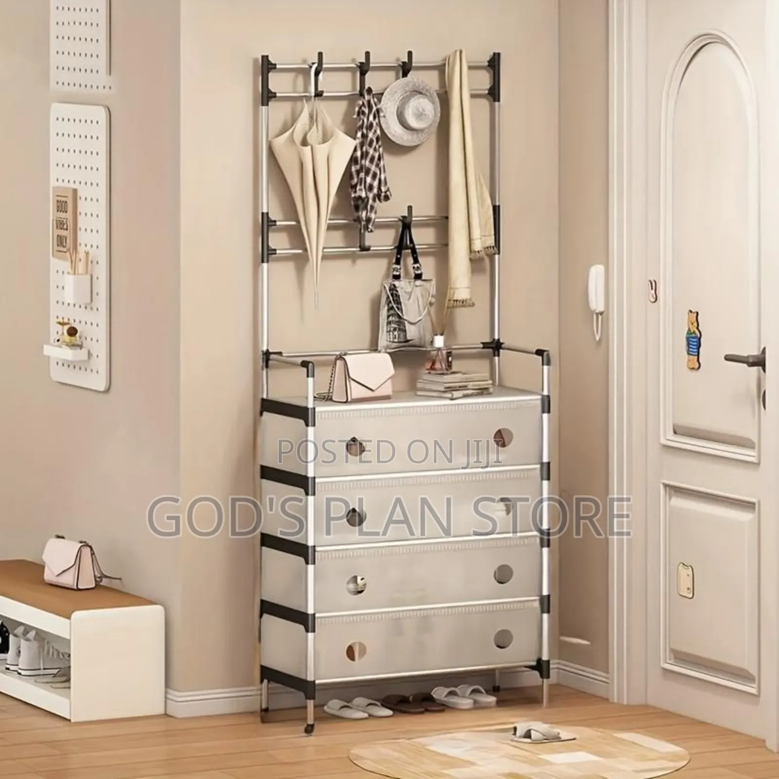 5 Tier Plastic Shoe Rack Shoe Racks Imported