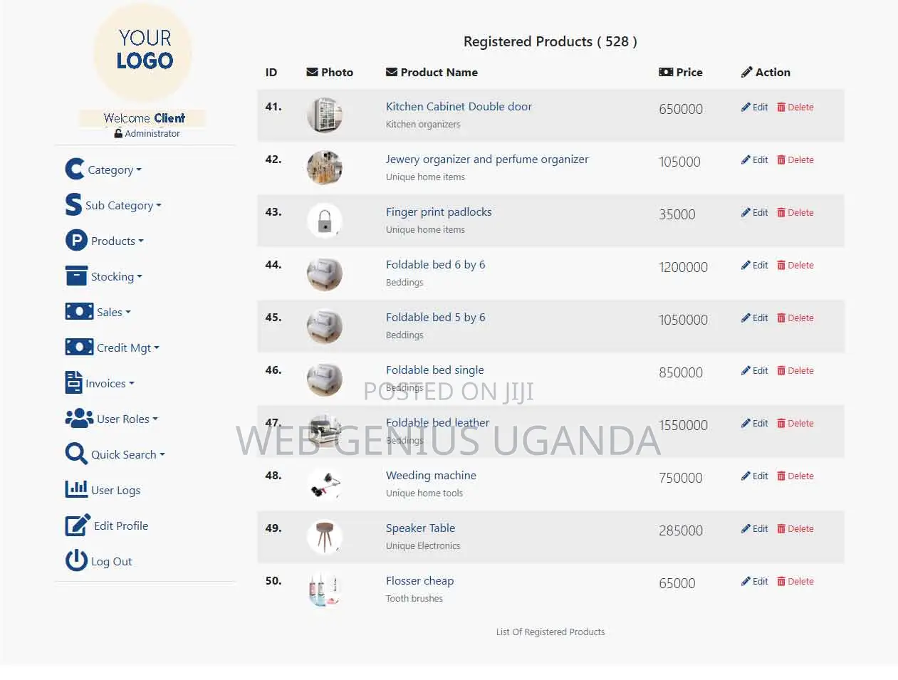 Wholesale Reatil Business System