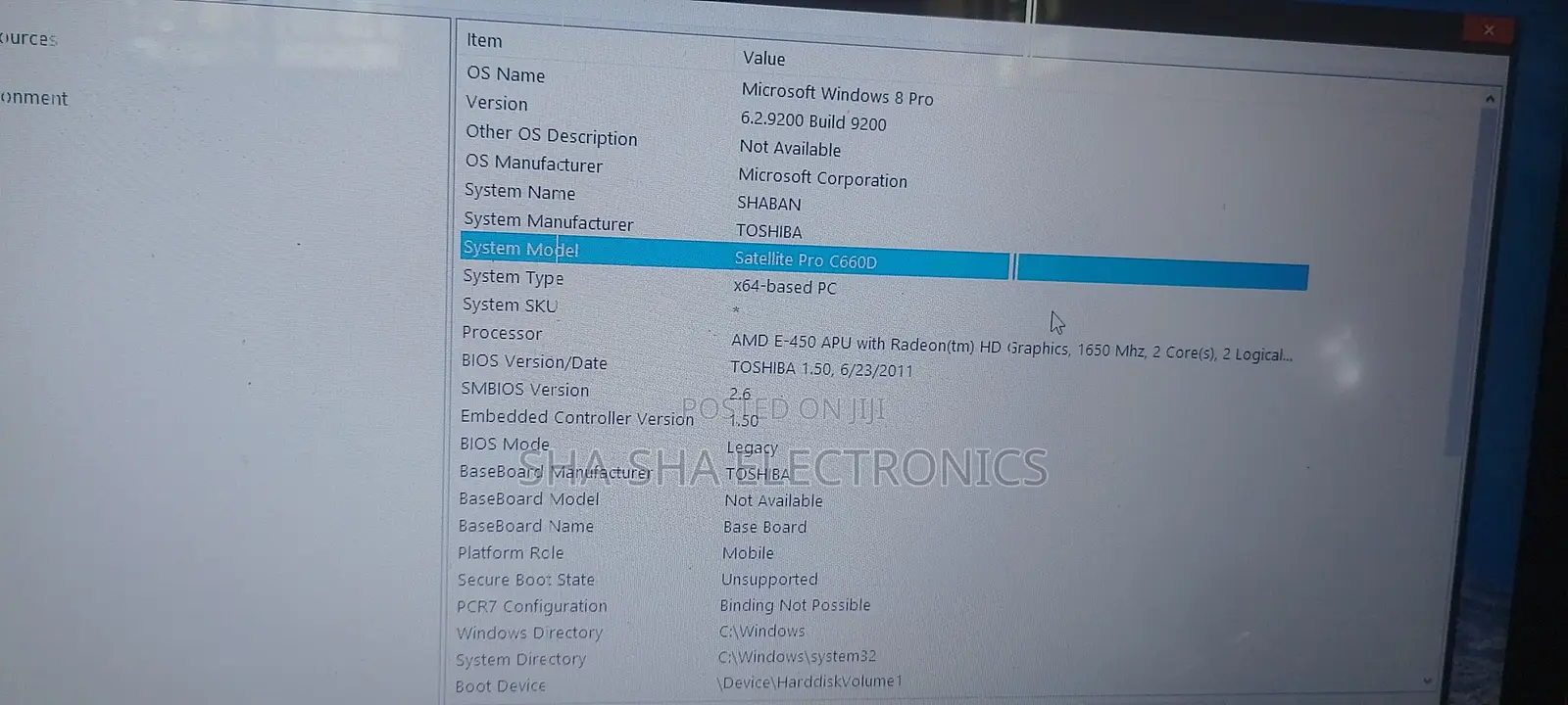 Laptop Toshiba Satellite C650D 4GB HDD 320GB