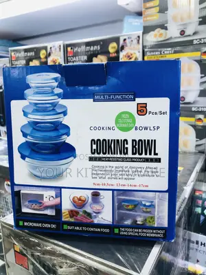 Delisoga 5 Piece Cooking Bowl