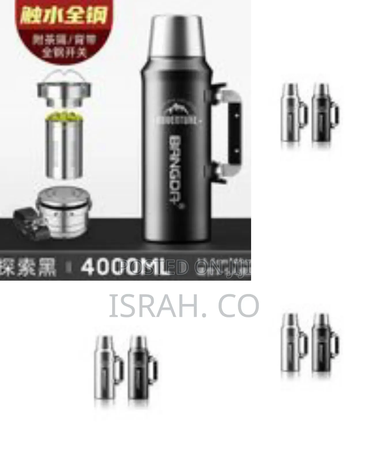 Professional Grade High-Capacity Vacuum Insulated Flask With Tea