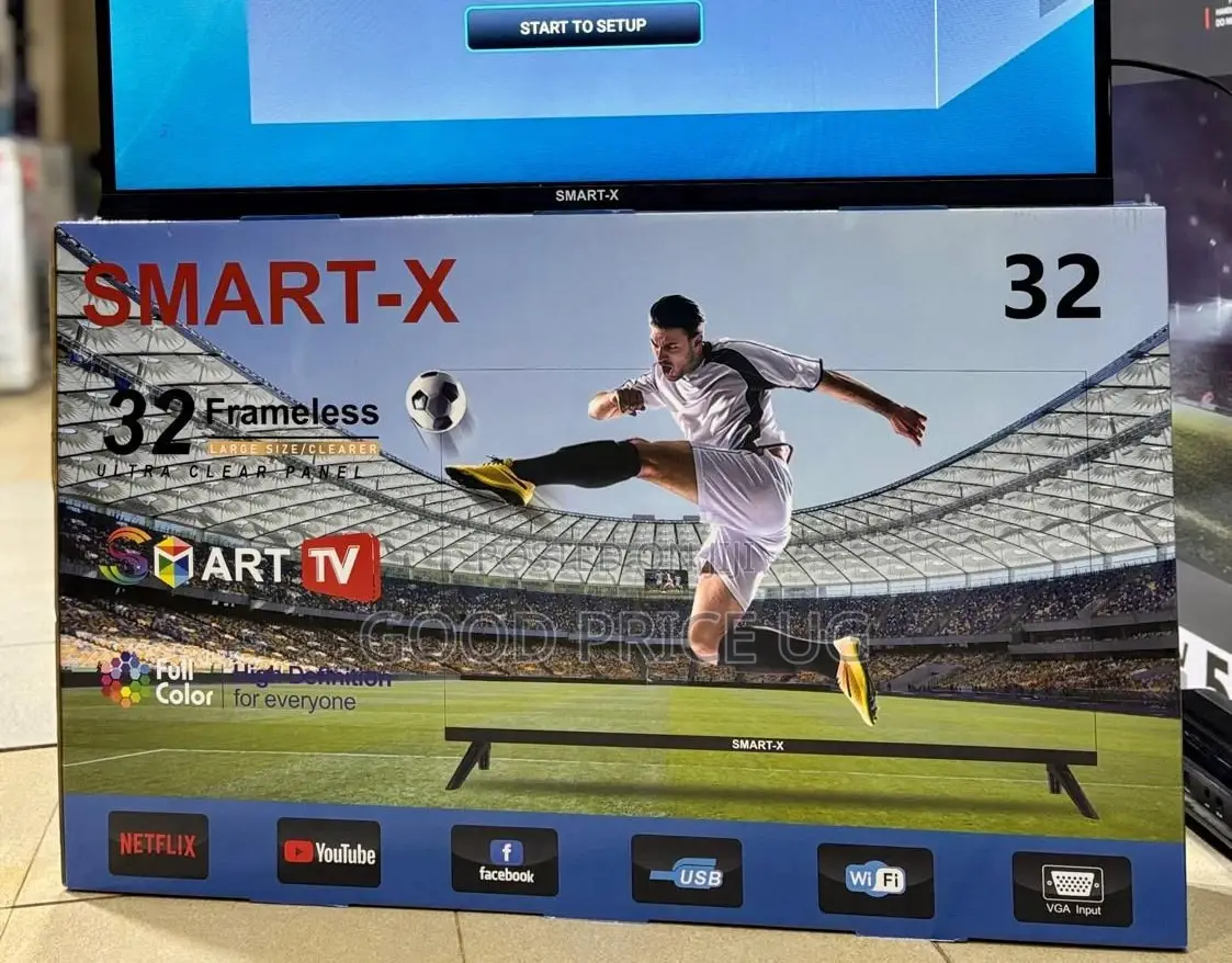 Smart-X 32-Inch Frameless Smart Tv