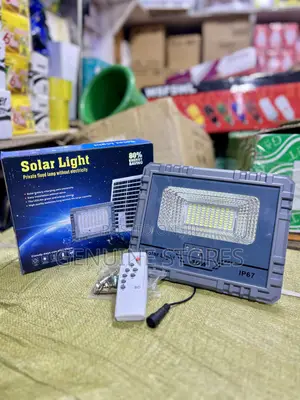 Solar Rechargeable Flood Light With Pannel 40w