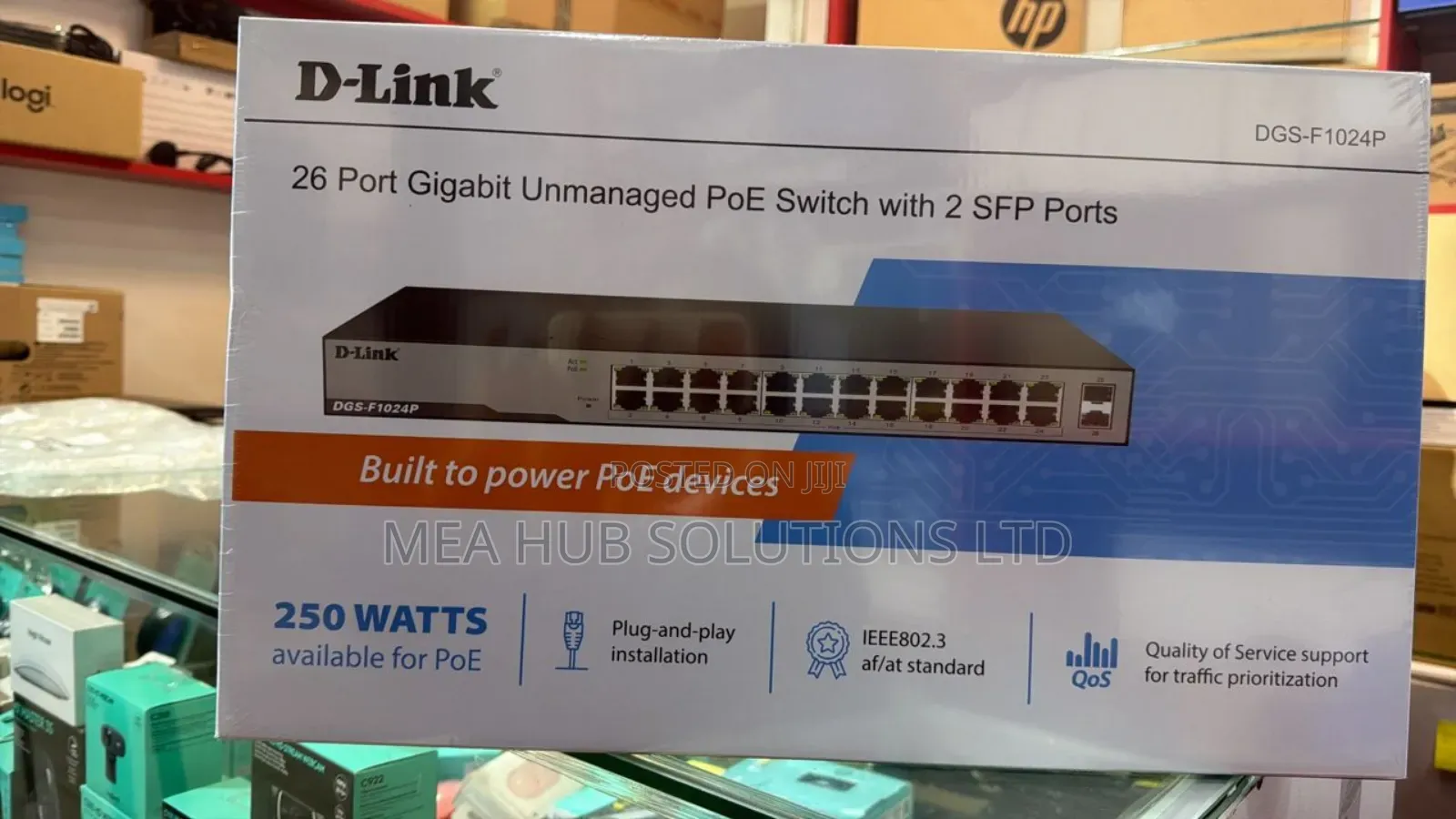 Dlink 26 Port Gigabit Unmanaged Poe Switch