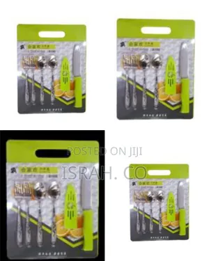 Everyday Kitchen Cutlery Set With Protective Knife Sheath - Multicolor