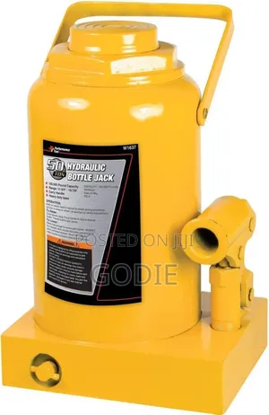 Epica Star 50-Ton Hydraulic Bottle Jack for Heavy-Duty Lifting Tasks.