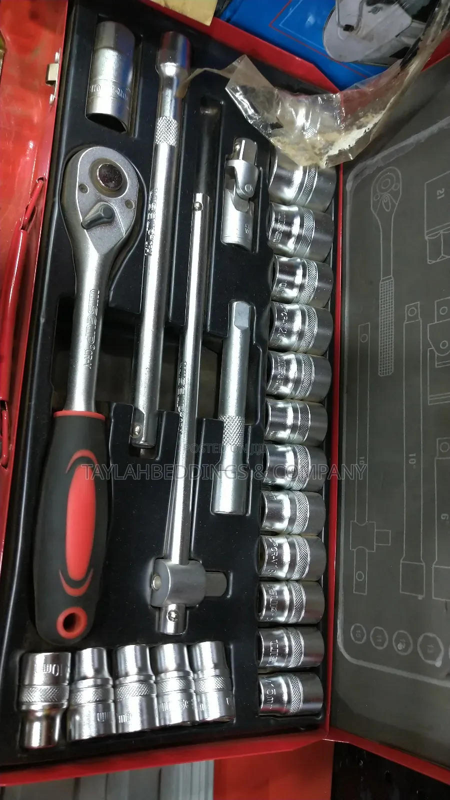 10-32mm Heavy-Duty Material Quick Release Socket Wrench Mechanic Tool