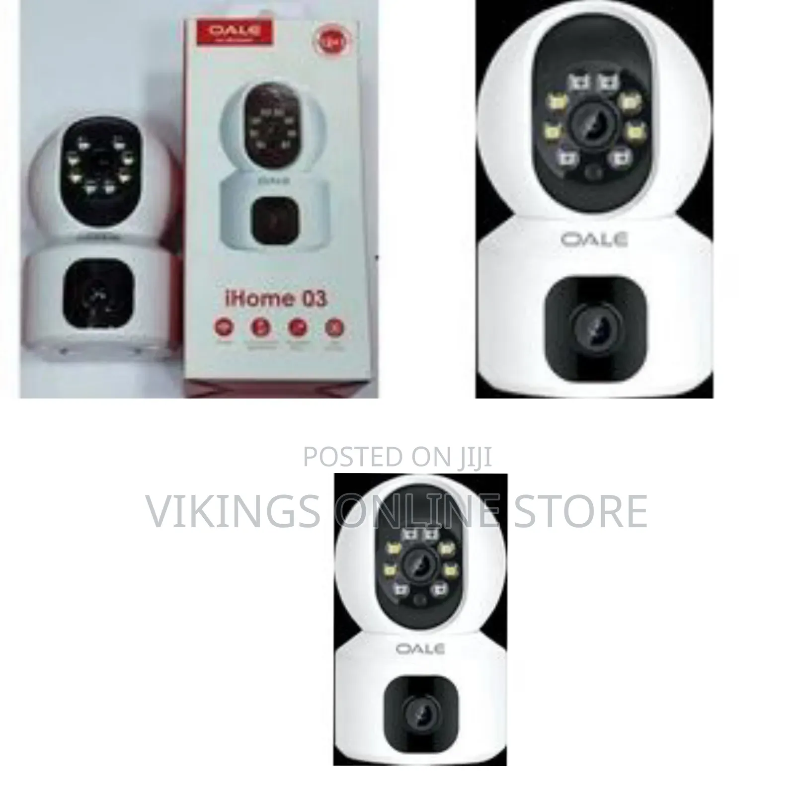 Oale Ihome 03 Security Camera Dual Track Audio Support Night Vision