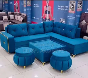 Modern Sofa Set With High Density Mattress