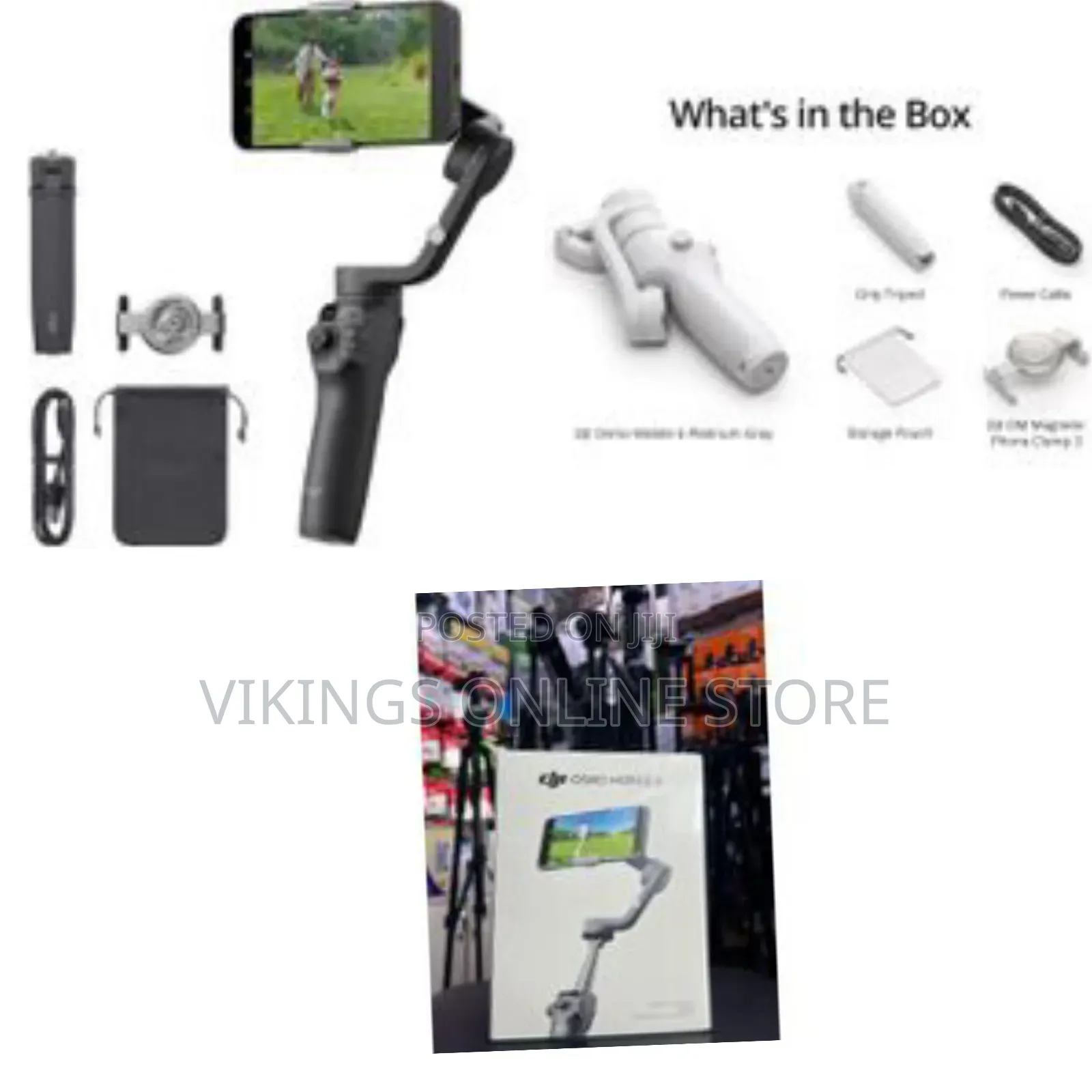 Dji Osmo Mobile 6, 3-Axis Phone Gimbal, Object Tracking, Built-In