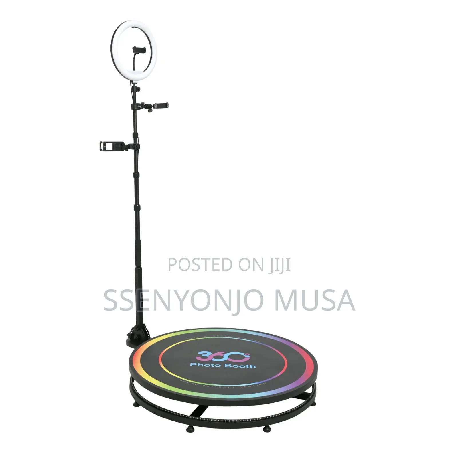 360 Photo Booth Auto Relocation, Spin, Stream Share