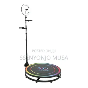360 Photo Booth Auto Relocation, Spin, Stream Share