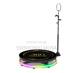 360 Photo Booth Auto Relocation, Spin, Stream Share