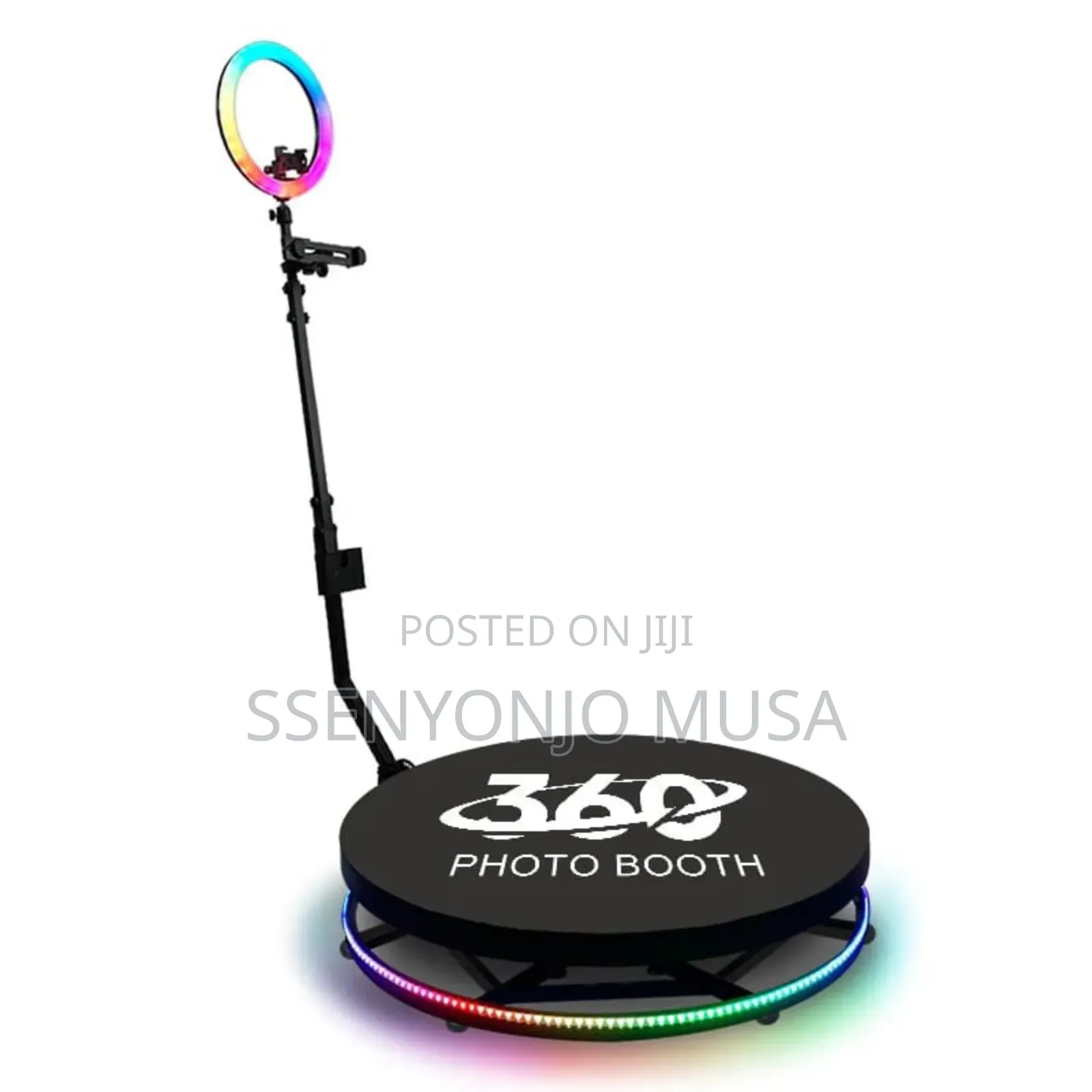 360 Photo Booth Auto Relocation, Spin, Stream Share