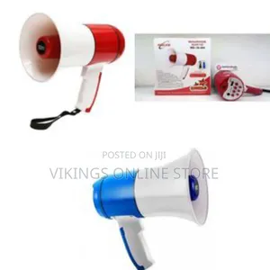 Loudspeaker Megaphone With Recording Reading Advertising Hawker