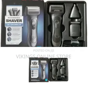 3in1 Rechargeable Shaver for Men Electric Shaver Beard Facial Hair