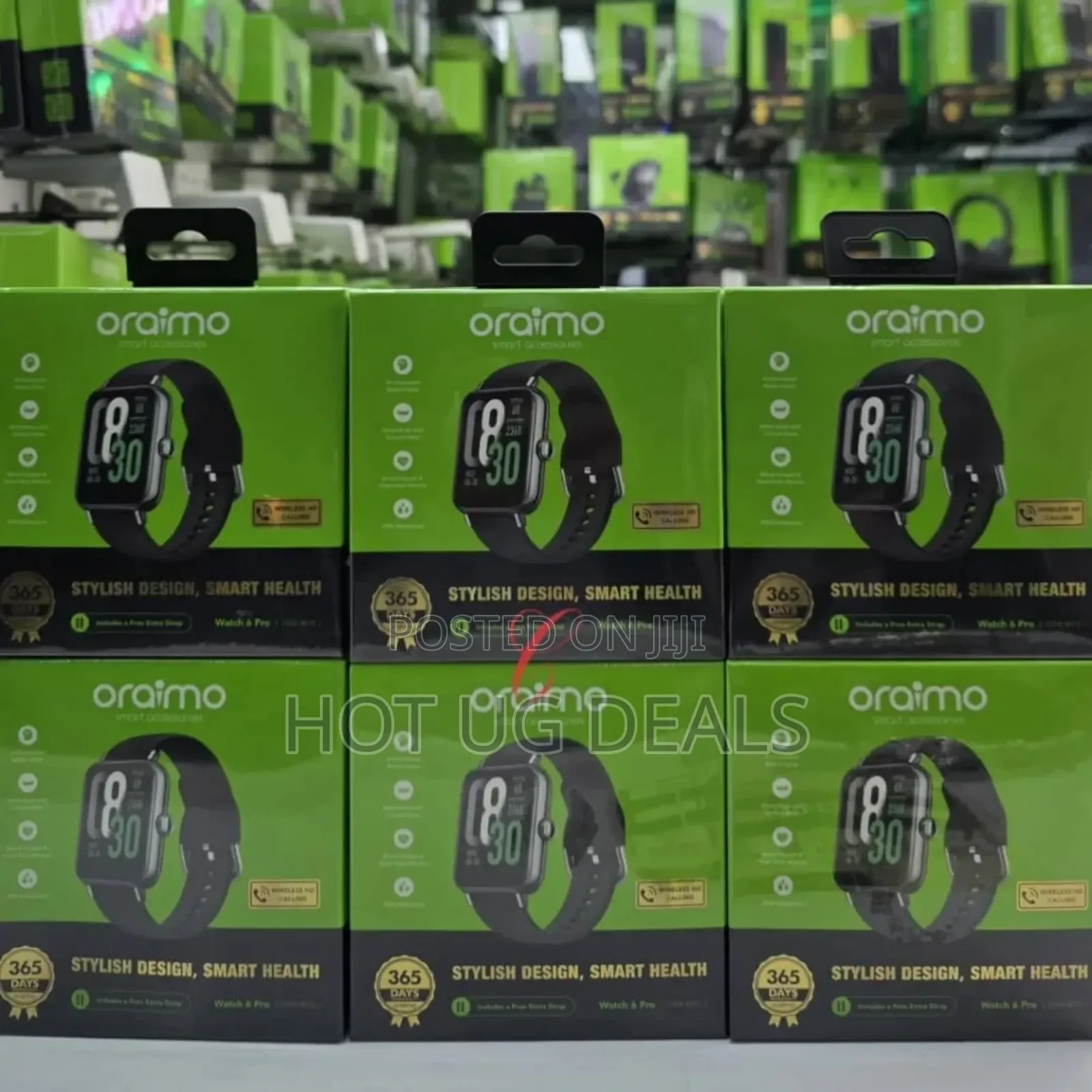 Oraimo Watch 6 Pro Smartwatch With Bluetooth