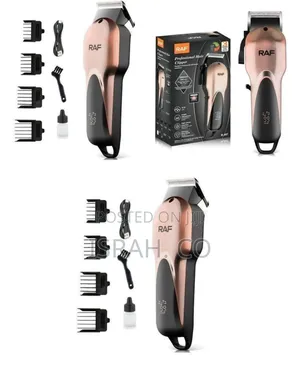 Raf Professional Cordless Hair Clipper and Trimmer Set With Digital