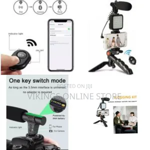 Tripod for DSLR Camera Operating Height Video Recording Vlogging Kit
