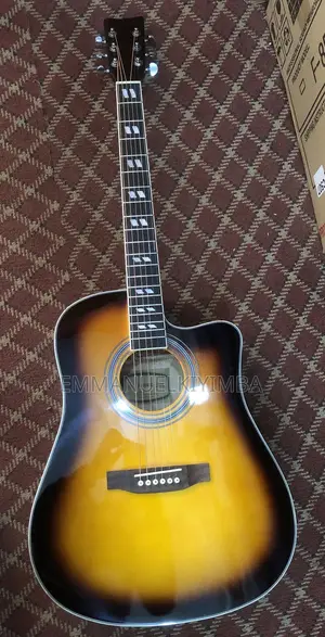 Aucoistic Guitar (Powered by Batry and Without)