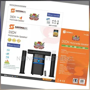 Sht1319bt 3.1 Multimedia Speaker and Sound System