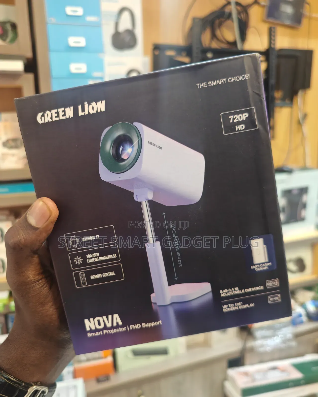 Greenlion Nova Projector 720 Hd )