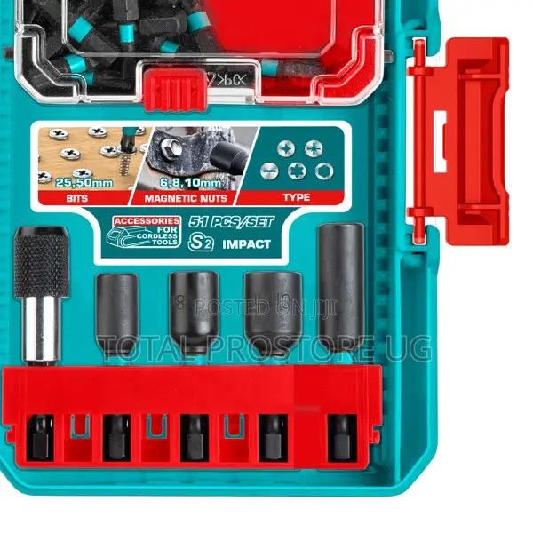 51pcs Impact Screwdriver Bits Set.