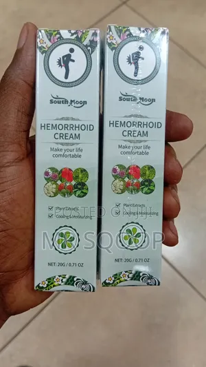 2pcs South Moon Hemorrhoid Cream for Piles Pain Itching Relief