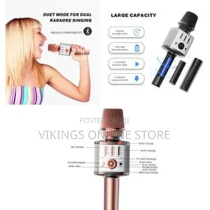 Karaoke Microphone for Kids Adult, Handheld Wireless Bluetooth