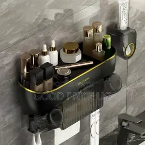 Wall-Mounted Bathroom Organizer