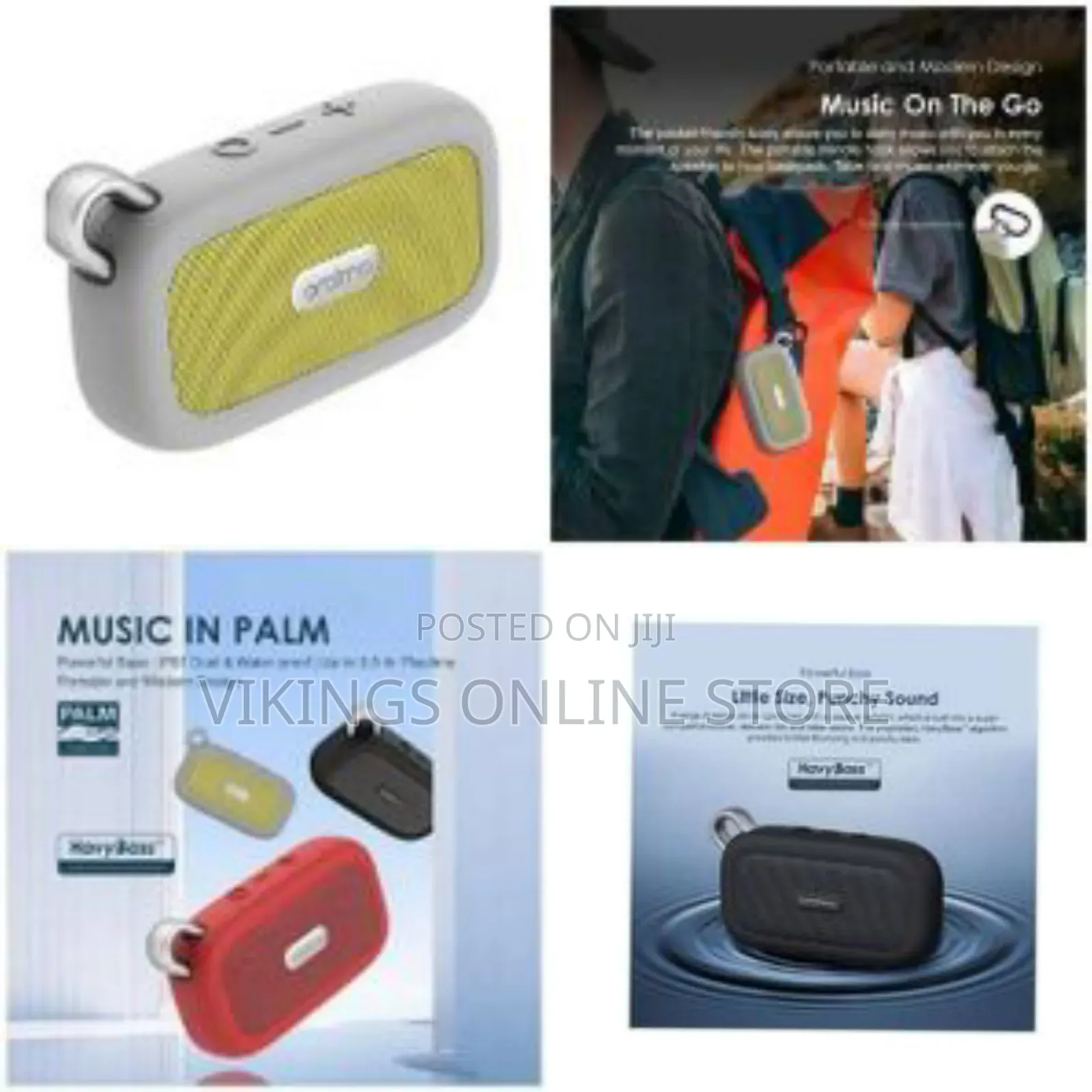 Oriamo Palm Wireless Bluetooth Speaker Portable Speaker With Studio